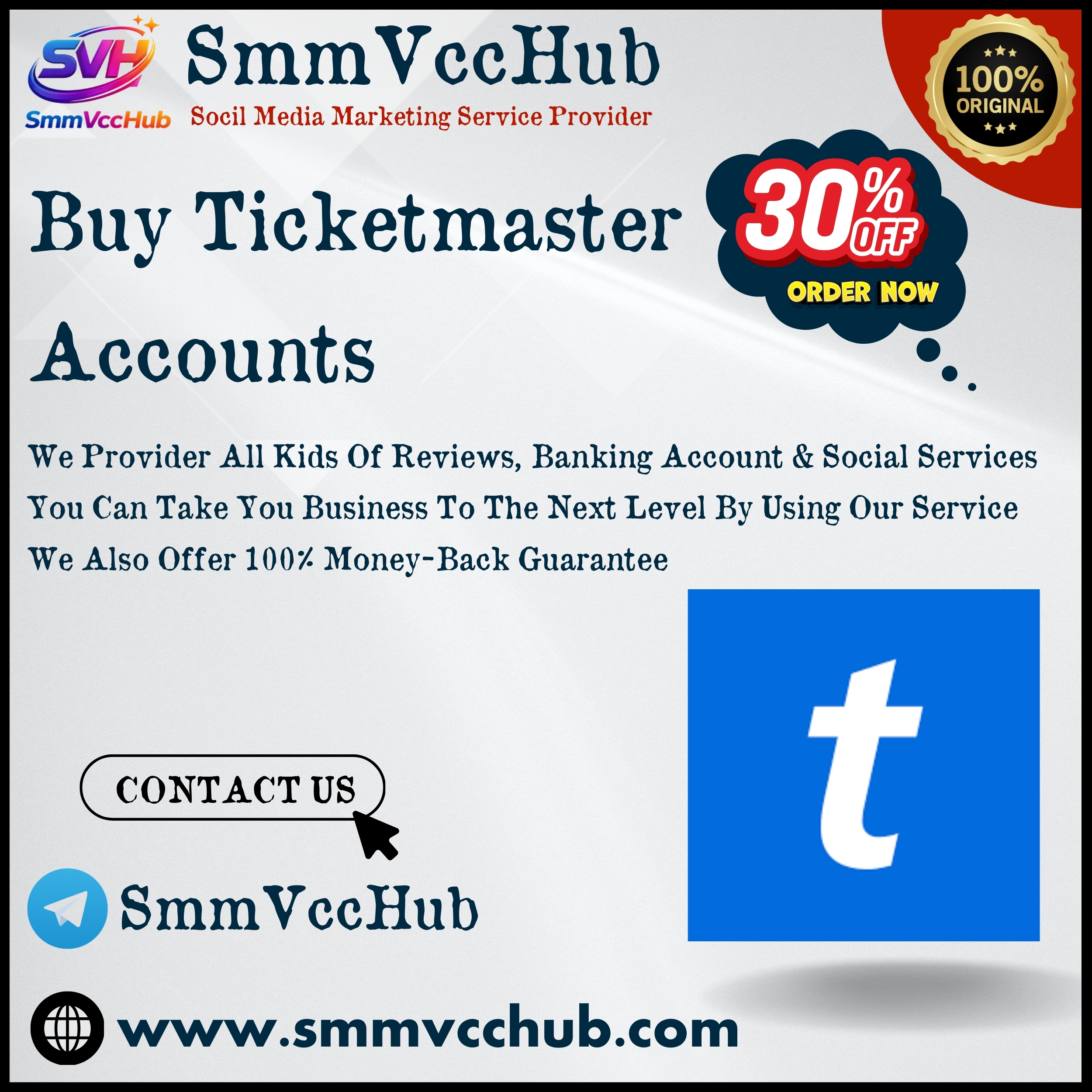 Buy Ticketmaster Accounts