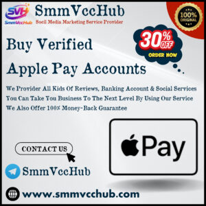 Buy Verified Apple Pay Accounts