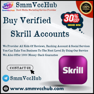 Buy Verified Skrill Accounts